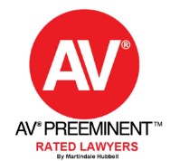 AV Preeminent | Rated Lawyers | By Martindale-Hubbe ll