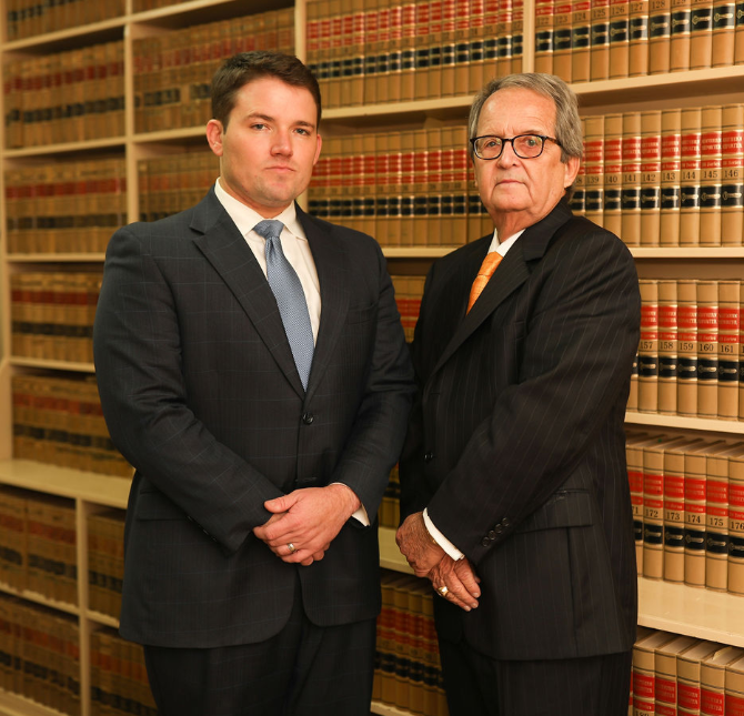 Photo of J. Ryan Taylor and Alan D. Lancaster